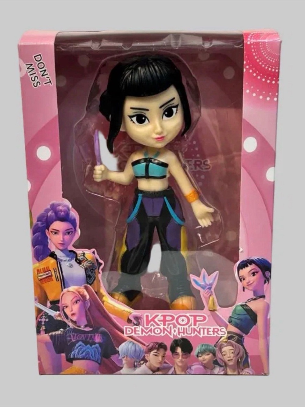 KPOP Demon Hunters Zoey Doll Figure Collectible – Brand New in Box